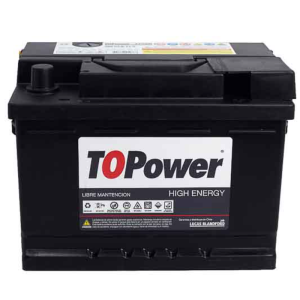 BATERIA TOPOWER 60 AMP BORNE STD POST DERECHA